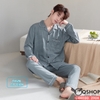 QM0100 - Bộ đồ ngủ pijama nam thun