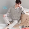 QM0101 - Bộ đồ ngủ pijama nam thun