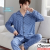 QM0103 - Bộ đồ ngủ pijama nam thun
