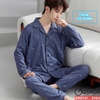 QM0141 - Bộ đồ ngủ pijama nam thun