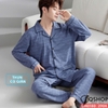 QM0180 - Bộ đồ ngủ pijama người lớn thun co giãn