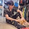 [Sale tại web 40%] Bộ đồ pijama nam quần dài tay ngắn QM242