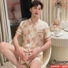 [Sale tại web 50%] Bộ đồ pijama nam ngắn tay mẫu mới QM498