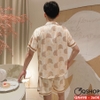 [Sale tại web 50%] Bộ đồ pijama nam ngắn tay mẫu mới QM498