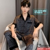 [Sale tại web 30%] Bộ đồ pijama quần dài, tay ngắn cao cấp QM681