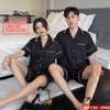 [Sale tại web 30%] Bộ pijama cặp đôi Luxury quần ngắn cao cấp sang trọng mặc nhà mặc ngủ QM730