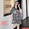 QM902 - [Sale tại web 30%] Bộ pijama cặp đôi quần ngắn lụa mềm mịn quần ngắn