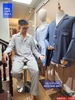 [Sale tại web 30%] Bộ đồ ngủ Pijama nam tay dài quần dài vải cotton mềm nhẹ thoải mái thoáng mát QM943