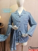 [Form nhỏ] Bộ đồ ngủ Pijama nam thun co giản trung niên tay dài quần dài QM995