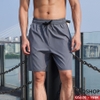 Quần short nam thể thao tập gym mẫu mới đơn giản QS620