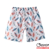 Quần short nam đi biển vải dù QS633