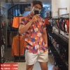 Áo sơ mi hoa lá đi biển SM45