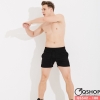 Quần short gym thể thao form ngắn thun mè nhẹ mát QS542