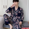[Sale tại web 50%] Bộ đồ pijama nam quần dài, tay dài QM493