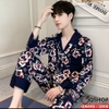[Sale tại web 50%] Bộ đồ pijama nam quần dài, tay dài QM493