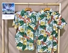 Áo sơ mi hoa lá đi biển SM53