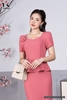 Set Áo Peplum Cổ Chữ U Kèm Chân Váy Bút Chì NK Fashion Dáng Công Sở, Chất Vải Nhập Hàn Dày Dặn Mềm Mát NKBD2205004