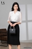 Áo Sơ Mi Nữ Công Sở NK Fashion Thiết Kế Cổ Phối Nơ Điệu Đà, Chất Tơ Cao Cấp Mềm Mịn NKSM2202009