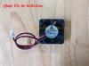 Quạt tản nhiệt 12v DC 4*4*2cm mới 100%