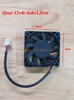 Quạt tản nhiệt 12v DC 6*6*1,5cm tháo máy zin ! ( 6cmx6cmx1,5cm)