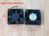 Quạt tản nhiệt 12v DC 6*6*2,5cm tháo máy chính hãng !