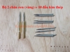 Bộ kim đo có thể tháo rời, 2 đầu ren vàng và 10 đầu kim thép siêu cứng.