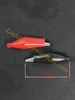 Kẹp cá sấu mới 5.5cm có màu đen đỏ