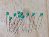 Tụ 15P 63v Nhật xịn chính hãng 100% (xanh) thường dùng trong bo mg sanyo .