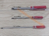 Tua vít 4 cạnh đầu 3x100mm CR-V màu đỏ mới!