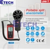 Máy đo tốc độ gió, nhiệt độ UNI-T UT363S (0.4m/s~30m/s,-10°C~50°C)