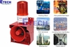 Còi đèn báo công nghiệp JZXF-01J cảnh báo an toàn cho nhà xưởng