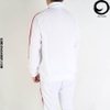 LECOQ TRACK JERSEY JACKET TRAINING WEAR- QMMSJF31-WHT