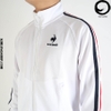 LECOQ TRACK JERSEY JACKET TRAINING WEAR- QMMSJF31-WHT