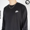 Nike Sportswear Long Sleeve Tee Men's Everyday Cotton T-Shirt Black AR5194-010