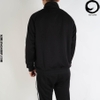LECOQ TRACK JERSEY JACKET TRAINING WEAR QMMSJF31-BLK