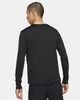 Nike Men DRI-FIT Miler UV Shirts Jersey Black Run Yoga Tee Jersey DD4577-010