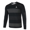 Áo Nỉ Nam Lecoq Sportif-qmmqjb00-blk