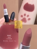 son môi Mac powder kiss (vỏ đen nhám)