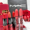 Set son môi MAC limited 2022 (set đỏ 6 son)