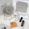 Set DIOR túi bạc đã mix dây (son 720 mini + nước hoa bloming mini)