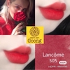 son môi Lancome drama matte (vỏ đen)