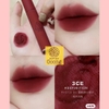 (NEW 2026) son môi 3CE Velvet lip tint (son kem thân tròn)