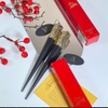 Son môi Christian Louboutin Stiletto lumi matte (hình bút nhọn vỏ đen)