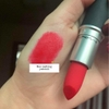 son môi Mac powder kiss (vỏ đen nhám)