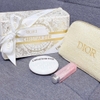 Set Dior dưỡng Holiday (kem dưỡng đa năng + son dưỡng môi lip glow 001 + túi đã mix dây)