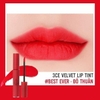 (NEW 2026) son môi 3CE Velvet lip tint (son kem thân tròn)