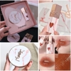 Set YSL 2 món limited vân đá 2025  (cushion + son)