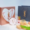 Set YSL 2 món limited vân đá 2025  (cushion + son)
