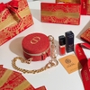 Túi tròn đỏ DIOR gift 2025 (đã mix dây)
