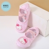Giày múa satin mềm (kitty, vương miện, nơ)